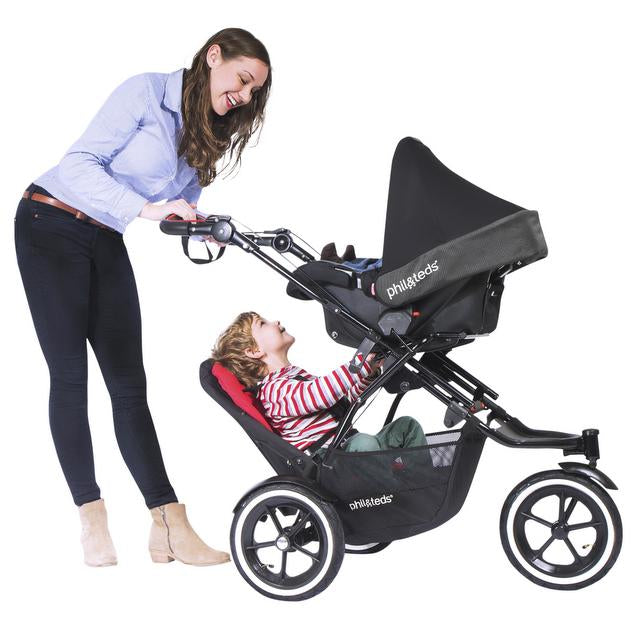 sport pre-2019 double kit 2nd seat for your buggy | adapt | phil&teds®