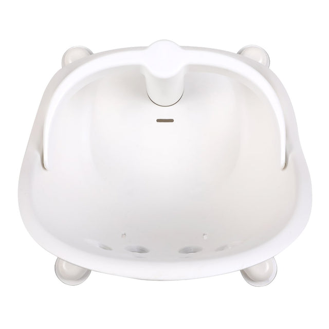 phil&teds poppy bath seat shown from above _white