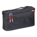 phil&teds caddy storage bag in black 3/4 view