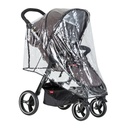 phil&teds smart rain cover on buggy 3qtr view