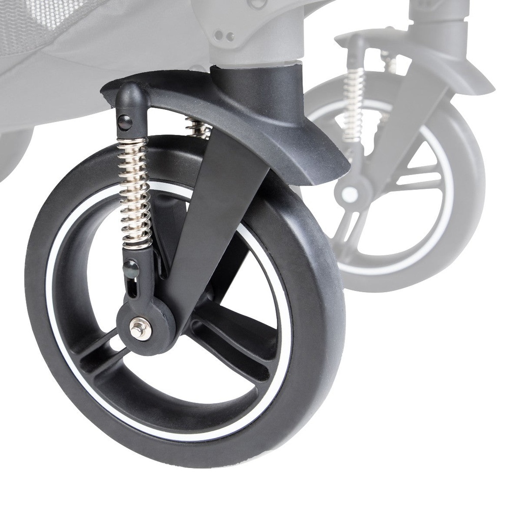 voyager 2019+ 7.5 inch front wheel & fork assembly